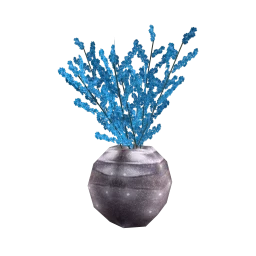Luxe Orb Delphinium Flower Vase