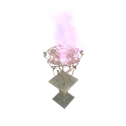 Luxe Princess Core Wall Fire Plinth