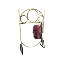 Luxe Blush Gold Clothing Rack