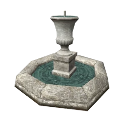 Herington Hall Maze Fountain