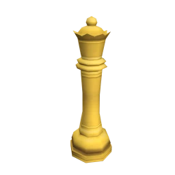 Mod Imposing Queen Chess Statue