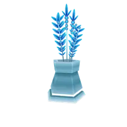 Mod Colourblock Vase - Blue