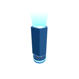 Mod Colourblock Floor Light - Blue