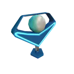 Mod Colourblock Sculpture - Blue