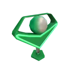 Mod Colourblock Sculpture - Green