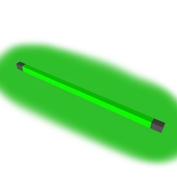 Neon Block Light (Green)