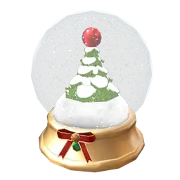 Mod Christmas Tree Snow Globe