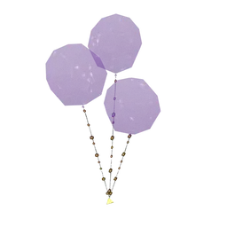 Mod Purple Balloon Bouquet