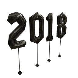 Celebration Balloons - Black