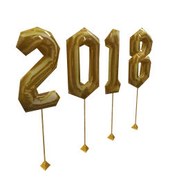 Celebration Balloons - Gold