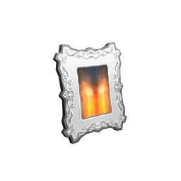 Chic White Picture Frame - Ornate