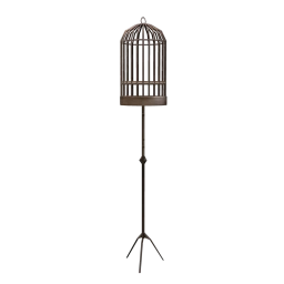 Vintage Iron Bird Cage