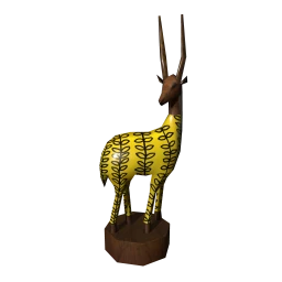 Wanderlust Nyumbani Gazelle Statue