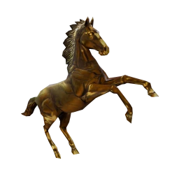 Wanderlust Rearing Horse Statue