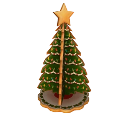 Wanderlust Gingerbread Christmas Tree