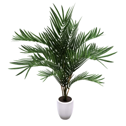 White Potted Plant - Large