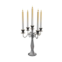 Chic White Candlestick
