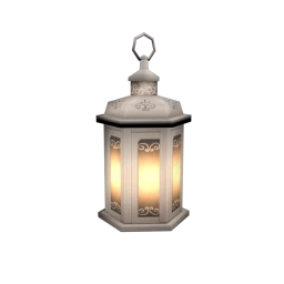 Chic White Lantern