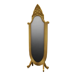 Baroque Coquenard Floor Mirror - Light