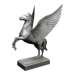 Marble Pegasus Statue