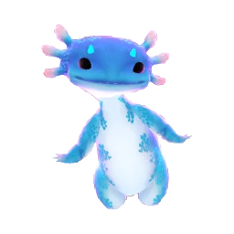 Blue Bijou Axolotl