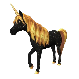 Baby Unicorn - Royal Black