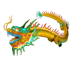 Lively Chinese Dragon