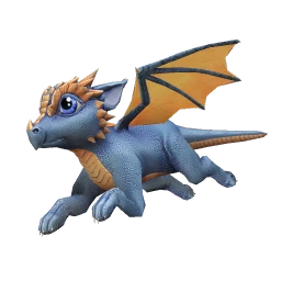 Baby Sapphire Dragon
