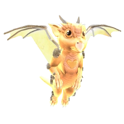 Golden Clockwork Dragon