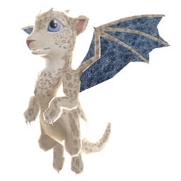 Leodrake The Leopard Dragon - Ice