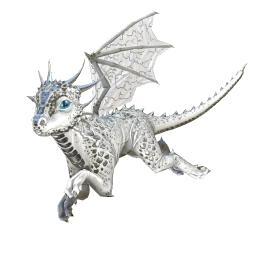 Fearless Silver Cloud Dragon