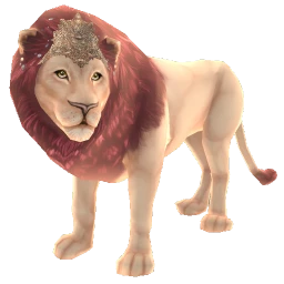 Vintage Diamond Embellished Lion