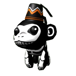 Skeleton Stitchkin Monkey