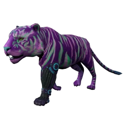 Neon Tiger (Purple)