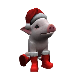 Santa Piglet