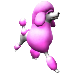 Poodle - Pink