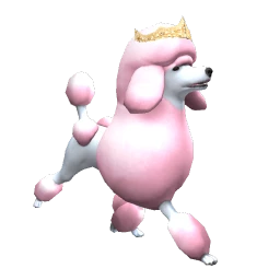 Royal Poodle - Pink
