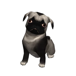 Pug - Silver