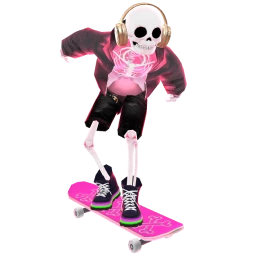 Skateboard Skeleton