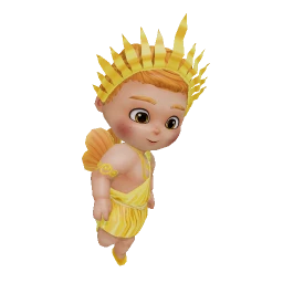 Amorino Sunshine Mascot