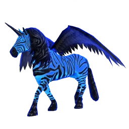 Velvet Mane The Blue Zunicorn