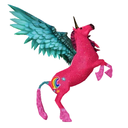 Pink Sparkle Zunicorn