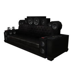 Sound Odyssey Sofa - Black