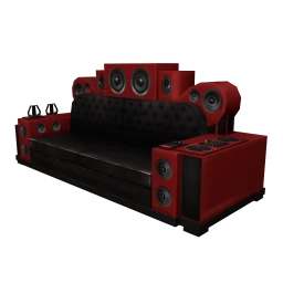 Sound Odyssey Sofa - Red