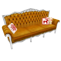 Amour Fontenay Sofa -  Gold