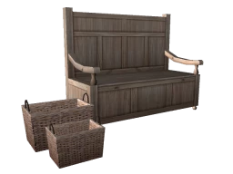 Neige Ester Hall Bench