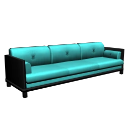 Orton Turquoise Three Seat Sofa