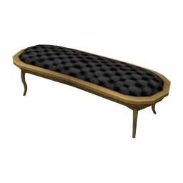 Baroque Le Nôtre Bench - Dark