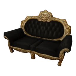 Baroque Anne Sofa - Dark