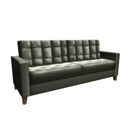 Bakewell Velvet Sofa - Grey
